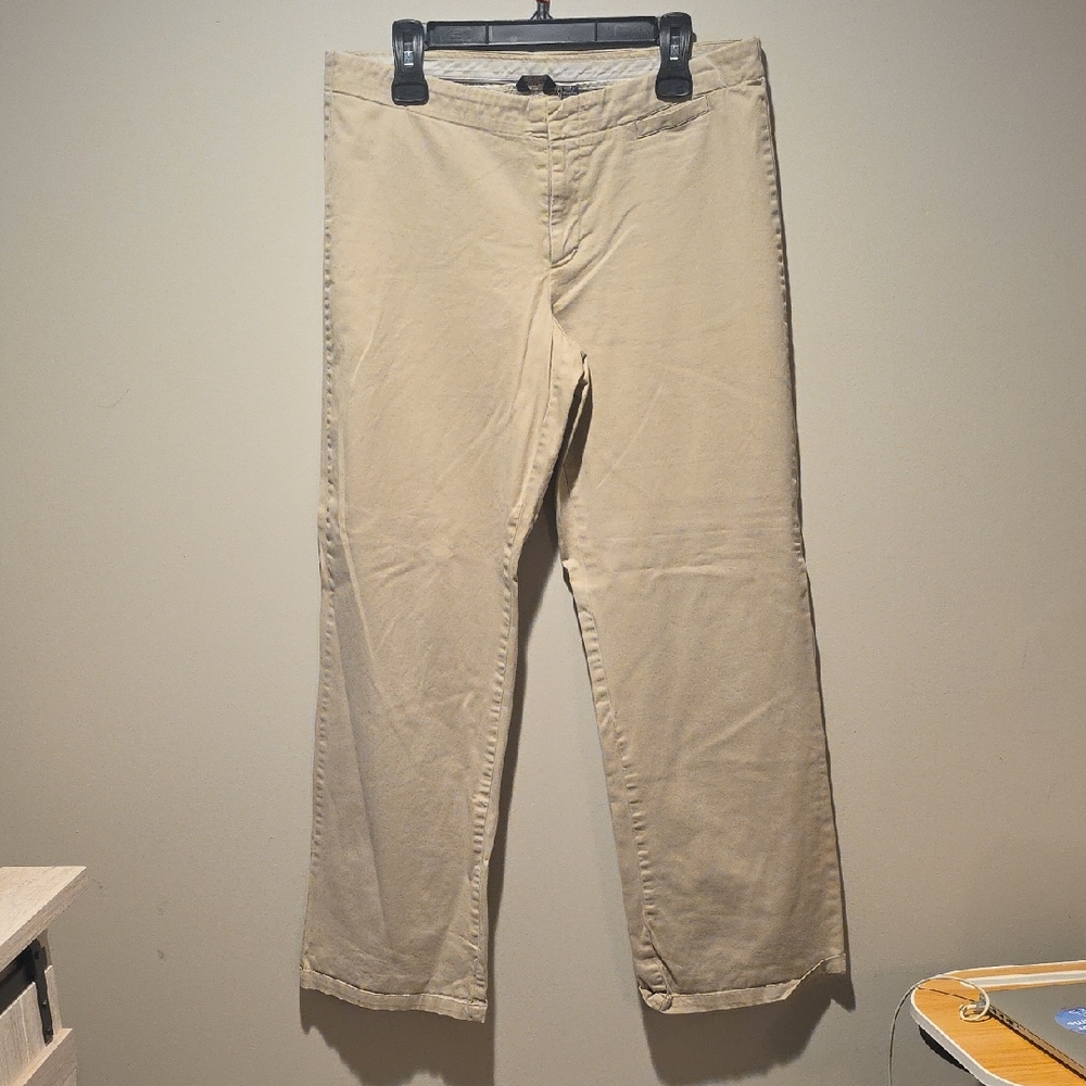 American Eagle Tan Chinos Classic Straight-Leg